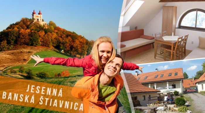 Pobyt v malebnom Penzióne Kremenisko v Banskej Štiavnici na 3, 4 alebo 6 dní pre dve osoby. Polpenzia, sauna, jacuzzy.