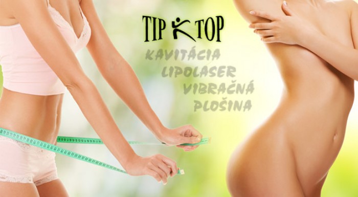 Kavitácia s endomasážou a vibračnou doskou alebo Lipolaser ako jediný v Nitre! Bonus 5+1 zadarmo.