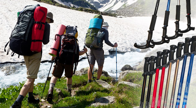 Turistická pomôcka - trekingové teleskopické palice za super cenu. Turistika bude od teraz hračka.