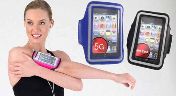 Puzdro pre G5 alebo pre iPod a iPhone s pútkom na pripevnenie. Praktická pomôcka nielen pri športovaní. 