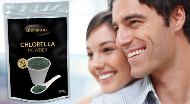 Namiešajte si zdravý nápoj z Chlorelly!