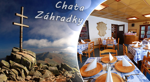 Jedinečný horský pobyt pre dvoch v Demänovskej doline na Chate Záhradky s polpenziou a husacími hodami.