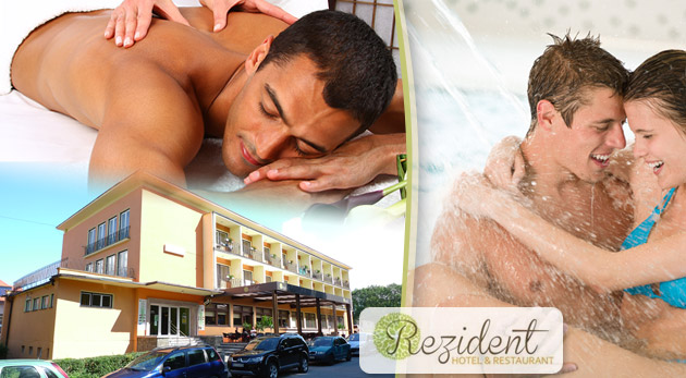 Relaxačný pobyt pre dvoch v centre Turčianských Teplíc s polpenziou, masážou a vstupom do aquaparku.