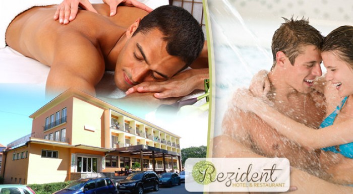 Relaxačný pobyt pre dvoch v centre Turčianských Teplíc s polpenziou, masážou a vstupom do aquaparku.