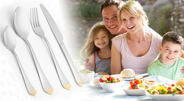 24-dielna elegantná sada príborov 