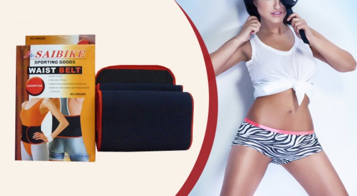 Neoprénový bedrový pás na chudnutie.