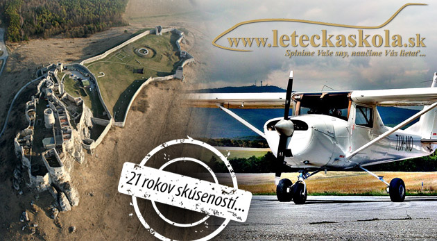 Splňte si sen - staňte sa pilotom alebo sa zúčastnite akrobatického letu s vicemajstrom sveta! Zážitok v oblakoch len pre odvážnych.