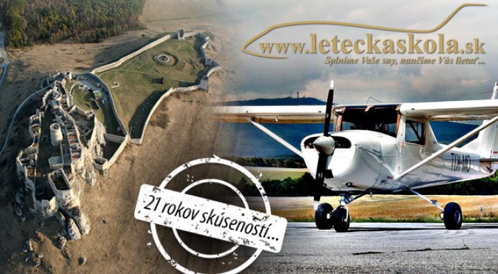 Splňte si sen - staňte sa pilotom alebo sa zúčastnite akrobatického letu s vicemajstrom sveta! Zážitok v oblakoch len pre odvážnych.