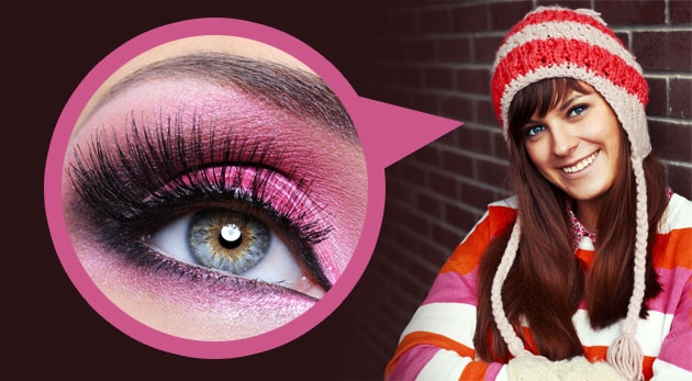 3D mihalnice - zvodný pohľad vďaka hustým, dlhým a objemným mihalniciam.