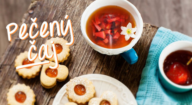 Pečený čaj s kúskami ovocia. Delikatesa, ktorá si podmaní každého.