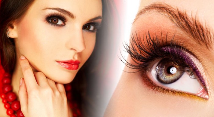 Aplikácia 3D mihalníc v salóne Budem krásna v centre Žiliny.