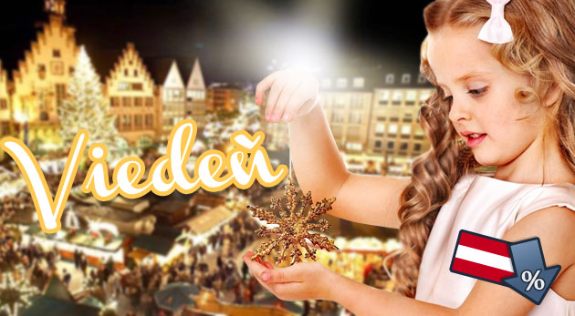 Vianočné trhy vo Viedni.