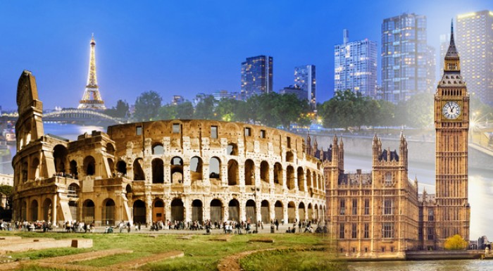 Rím, Paríž alebo Londýn - letecké poznávacie zájazdy do európskych veľkomiest.