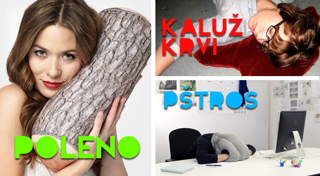 Zložte hlavu všade tam, kde zatúžite po spánku! Pohodlné vankúše s vtipným motívom pre váš maximálny odpočinok.