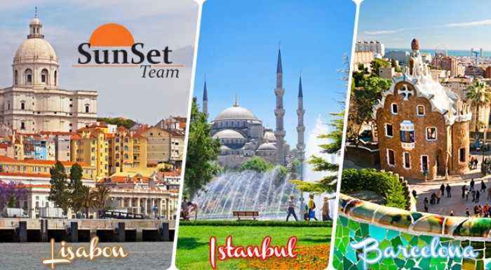 Lisabon, Barcelonu alebo Istanbul - trojica leteckých zájazdov do najznámejších svetových metropol.