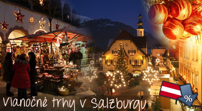 2 dňový zájazd do Rakúska - vianočný Salzburg a legendárny advent na jazere Wolfgangsee. 
