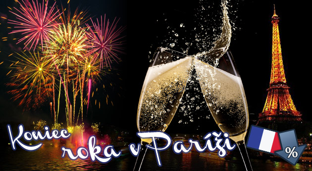 Silvestrovský zájazd do Paríža na 4 dni.