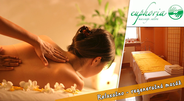Relaxačno-regeneračná masáž tela s mätovo-rozmarínovým olejom a hydratačnou maskou s palmovým krémom a proteínom v trvaní 45 min a to všetko s jedinečnou zľavou 65% len za 7,70€!