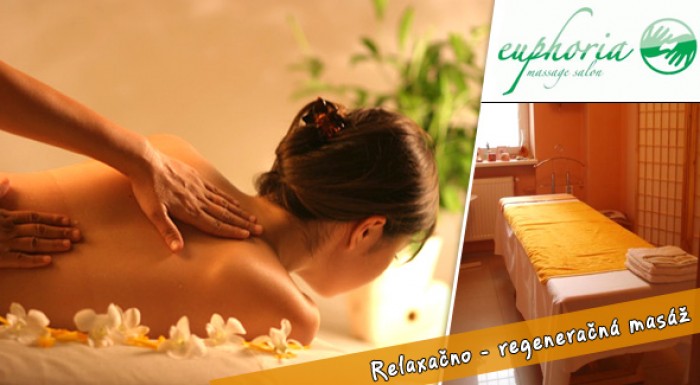 Relaxačno-regeneračná masáž tela s mätovo-rozmarínovým olejom a hydratačnou maskou s palmovým krémom a proteínom v trvaní 45 min a to všetko s jedinečnou zľavou 65% len za 7,70€!