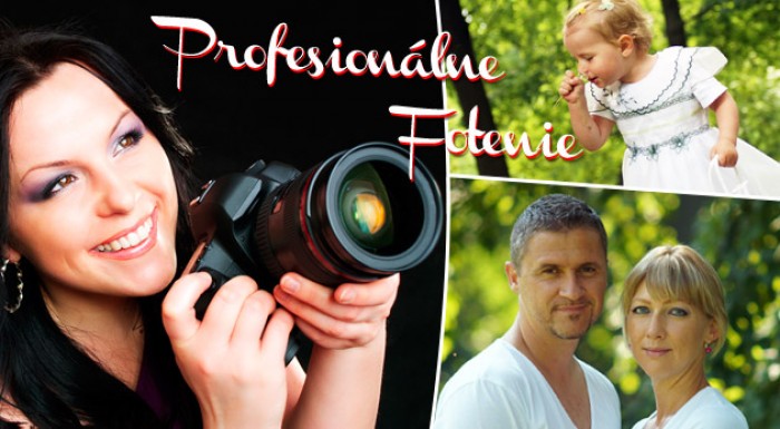 Profesionálne fotenie