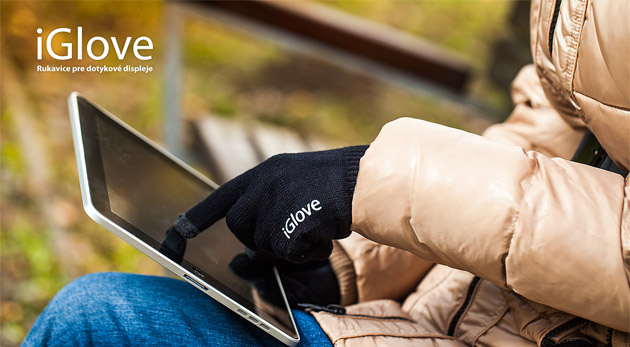 Zimné rukavice na dotykový displej 