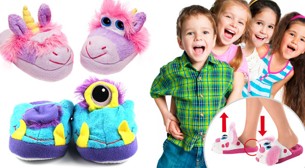 Detské papučky - zábava so zvieratkami