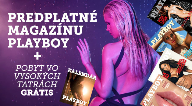 Predplatné lifestylového časopisu Playboy