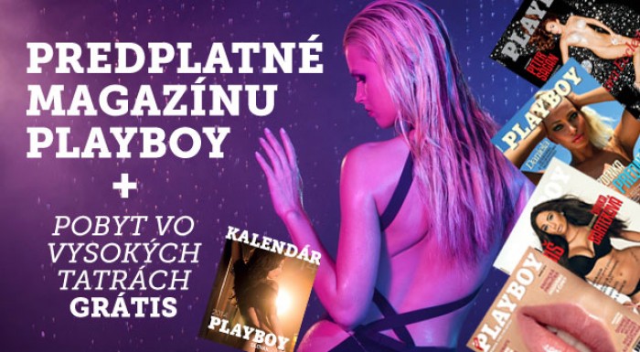 Predplatné lifestylového časopisu Playboy