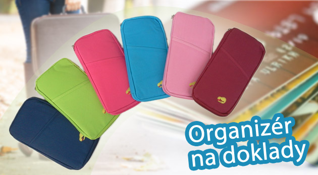 Multifunkčný organizér na doklady