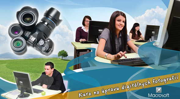 Kurz na úpravu digitálnych fotografií už od 25€ - Adobe Photoshop alebo Zoner Photo Studio. Vhodné pre začiatočníkov i pre pokročilých.
