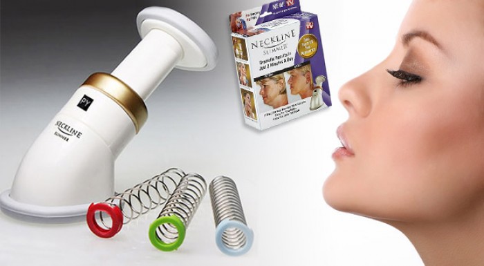 Revolučný prístroj Neckline Slimmer 