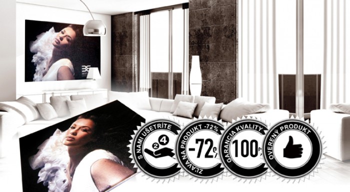 Obraz na plátno z fotografie.