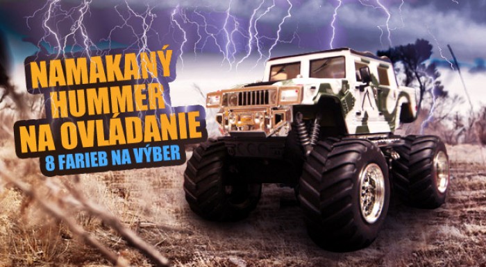 Mini RC model auta Hummer
