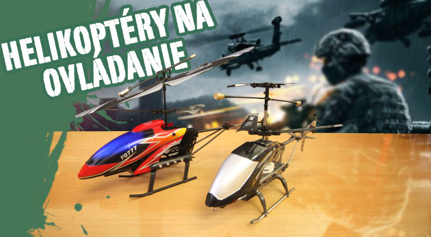 RC vrtuľník na diaľkové ovládanie