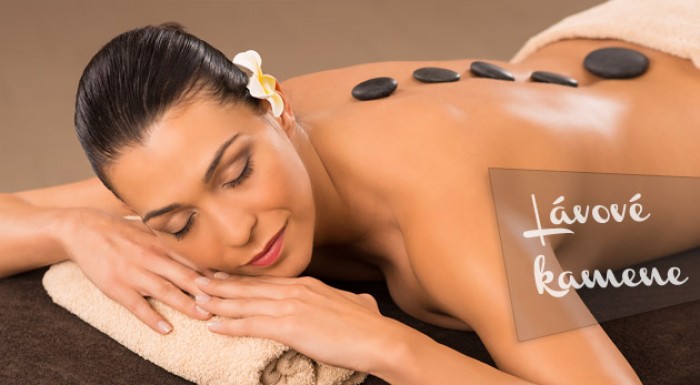 Klasická masáž a lávové kamene