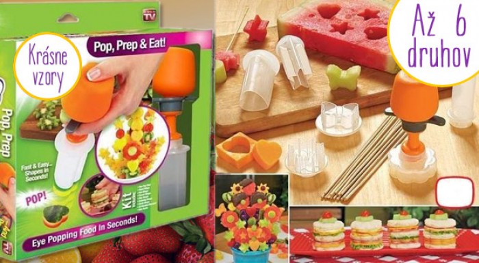 Vykrajovač ovocia a zeleniny