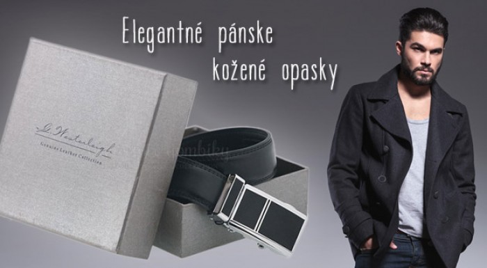 Pánske kožené opasky