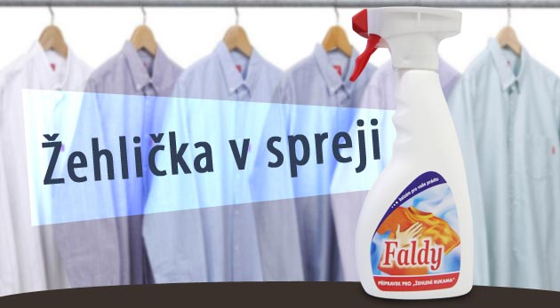 FALDY spray - žehlenie bez žehličky
