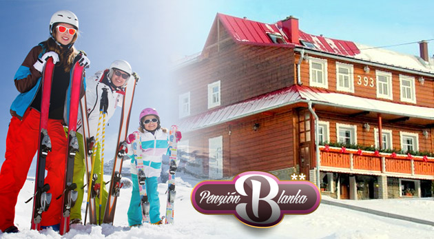 Zimný pobyt v rodinnom penzióne Blanka v Ždiari