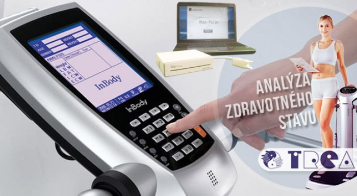 Analýza tela, stresovej záťaže, stavu srdca a ciev