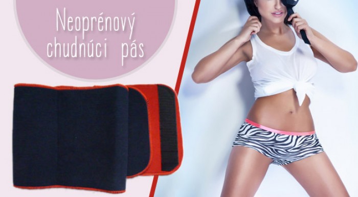Neoprénový bedrový pás na chudnutie