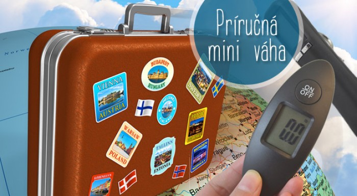 Mini váha na batožinu