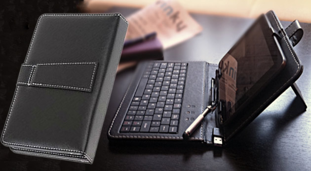 Obal s klávesnicou pre 7" tablet 