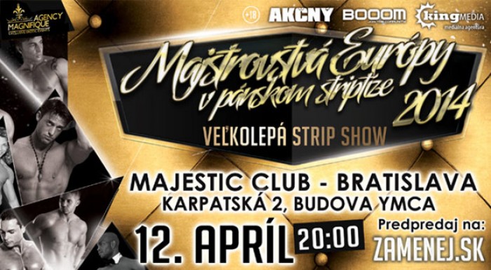 Exkluzívna pánska striptízová show