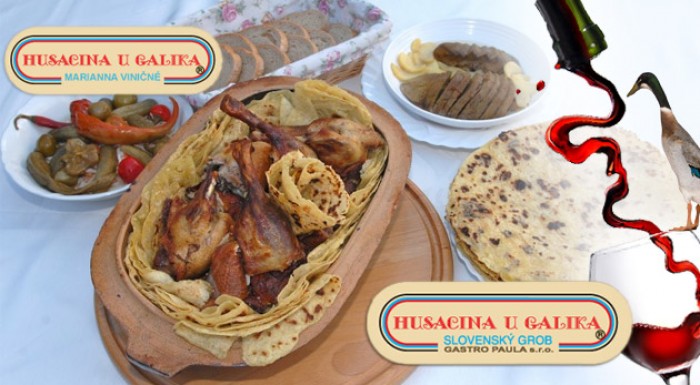 Husacie a kačacie hody v reštaurácii u Galika