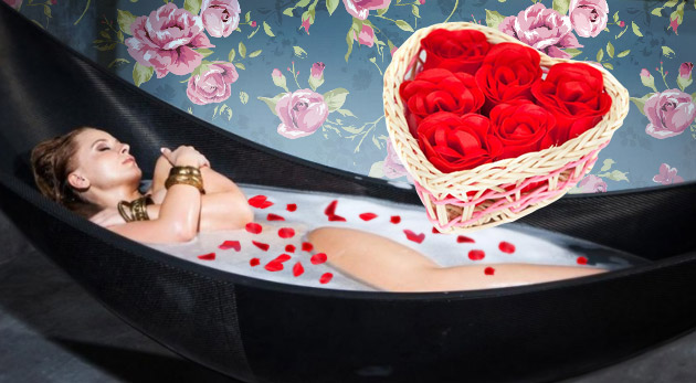 Bublinkovo-kvetinový kúpeľ + darček