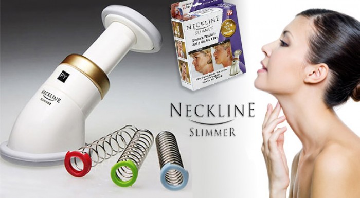 Revolučný prístroj Neckline Slimmer 