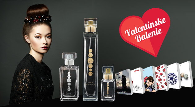 Valentínske voňavé sety pre dámy alebo pánov