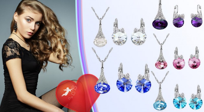 Set šperkov s kryštálmi Swarovski Elements