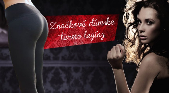 Dámske značkové termo legíny